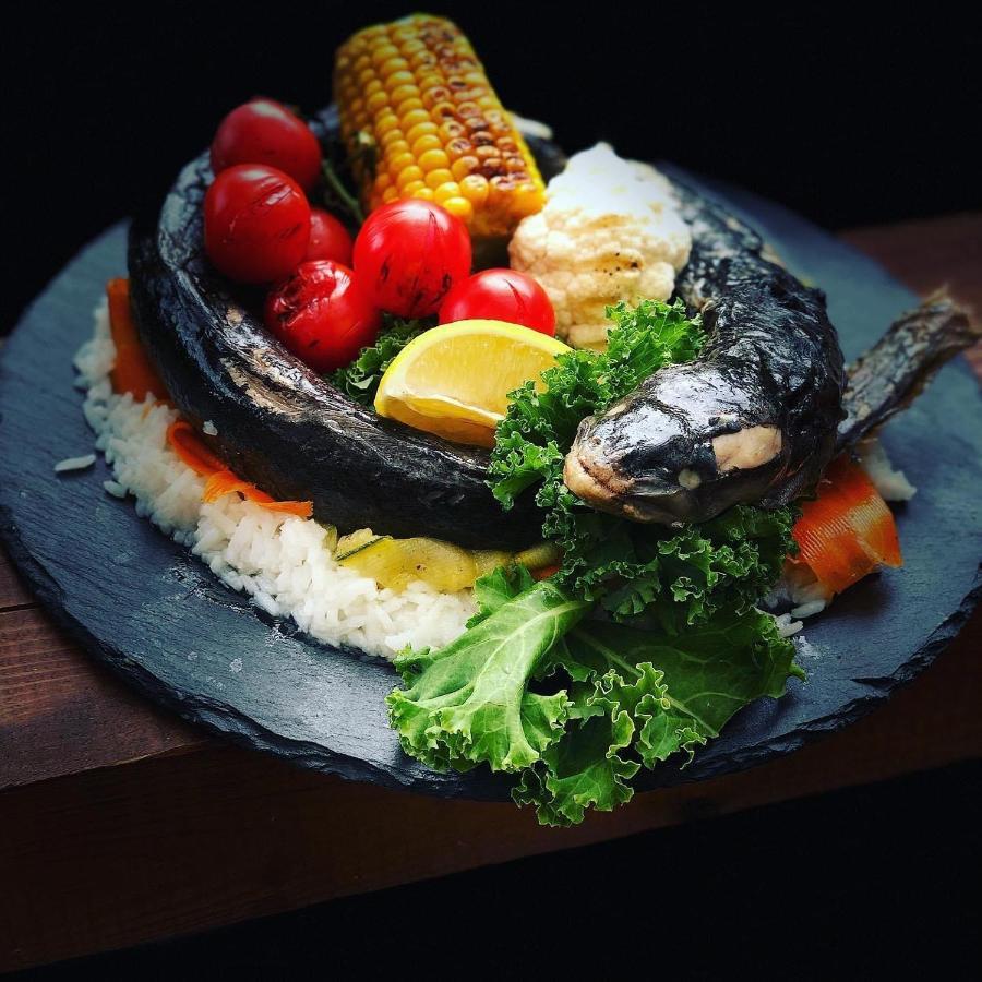 Restauracja I Noclegi Izba Rybacka W Krainie Wygaslych Wulkanow Podgorki エクステリア 写真